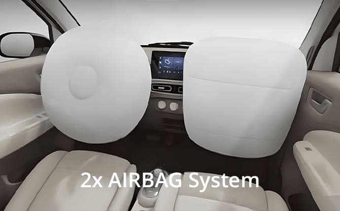 Allview 4City, Airbag-uri frontale și cameră 360°