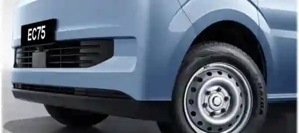 DFSK EC75, Anvelope 195/75 R16LT și frâne pe disc