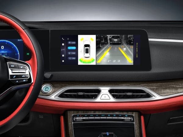 Fengon 600, Cameră 360° și senzori pe ambele bare